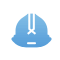 safety and environment work hat icon